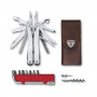 Victorinox Swiss Tool Spirit X Plus multi-tool, stal nierdzewna, skóra, 105 mm (3.0235.L)