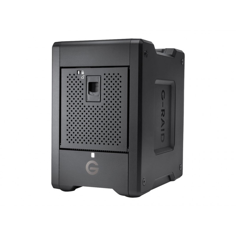 SanDisk Professional G-RAID SHUTTLE 4 macierz dyskowa, 24 TB, 4 kieszenie, HDD 6 TB x 4, Thunderbolt 3, USB 3.2 Gen 2