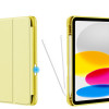 Tech-Protect SC Pen etui na Apple iPad 10.9 (2022) / iPad 11 (2025), żółte