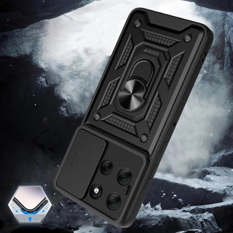 Etui Tech-Protect Camshield Pro dla Motorola Moto G86 5G / G86 Power 5G, czarny