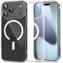 Etui Tech-Protect Flexair Hybrid MagSafe do Apple iPhone 17 Pro, przezroczyste