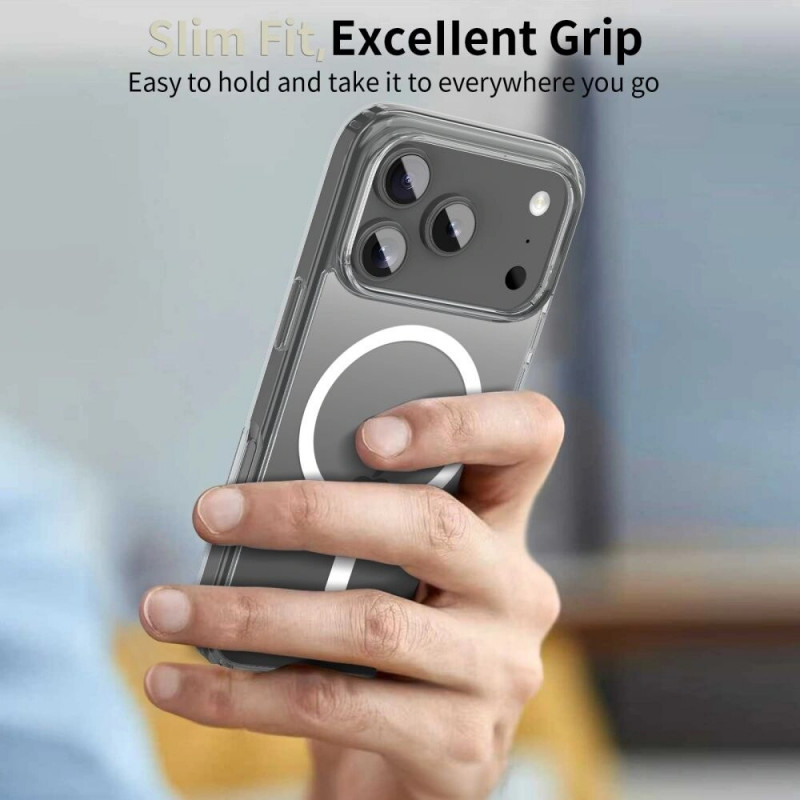 Etui Tech-Protect Flexair Hybrid MagSafe do Apple iPhone 17 Pro, przezroczyste