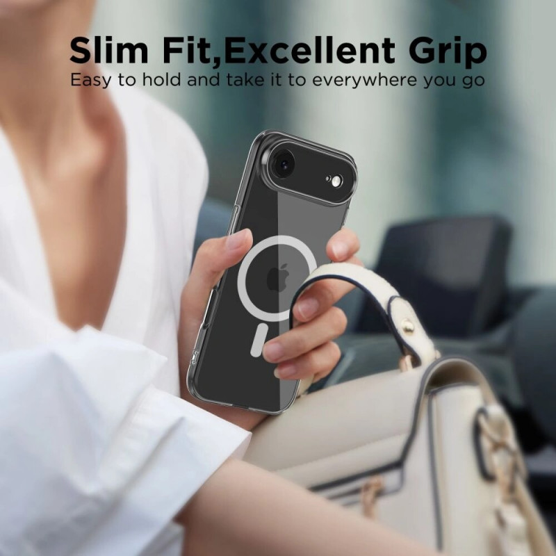 Etui Tech-Protect FlexAir MagSafe do Apple iPhone Air, przezroczyste