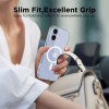 Etui Tech-Protect FlexAir MagSafe do Apple iPhone 17, przezroczysty brokat