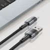 Tech-Protect Ultraboost kabel USB-A / USB-C, 66W, 6A, 50 cm, szary