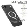 Etui Tech-Protect FlexAir MagSafe do Apple iPhone Air, przezroczysty brokat