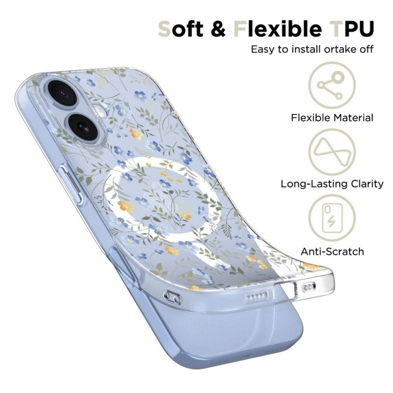 Etui Tech-Protect FlexAir MagSafe do Apple iPhone 17, Spring Flowers
