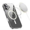 Etui Tech-Protect Flexair Hybrid CC MagSafe do Apple iPhone 17, przezroczyste