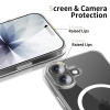 Etui Tech-Protect Flexair Hybrid CC MagSafe do Apple iPhone 17, przezroczyste