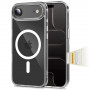 Etui Tech-Protect Flexair Hybrid CC MagSafe do Apple iPhone Air, przezroczyste