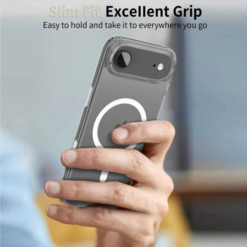 Etui Tech-Protect Flexair Hybrid CC MagSafe do Apple iPhone Air, przezroczyste