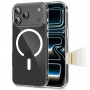 Etui Tech-Protect Flexair Hybrid CC MagSafe do Apple iPhone 17 Pro, przezroczyste