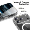 Etui Tech-Protect Flexair Hybrid CC MagSafe do Apple iPhone 17 Pro Max, przezroczyste