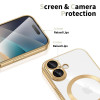 Etui MagSafe Tech-Protect MagFlex do Apple iPhone 17, błyszczące złote