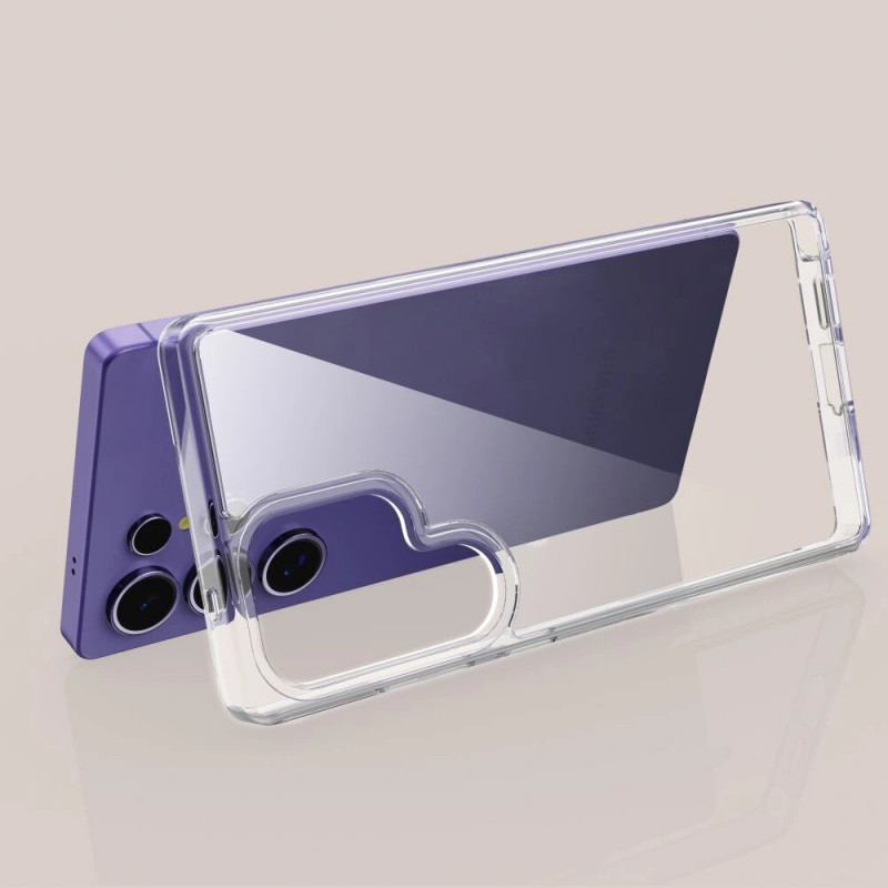 Etui Tech-Protect Flexair Hybrid do Samsung Galaxy S25 Ultra, przezroczyste
