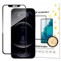 Wozinsky Super Tough Full Glue szkło hartowane z ramką Case Friendly do iPhone 14 Plus / 13 Pro Max, czarny