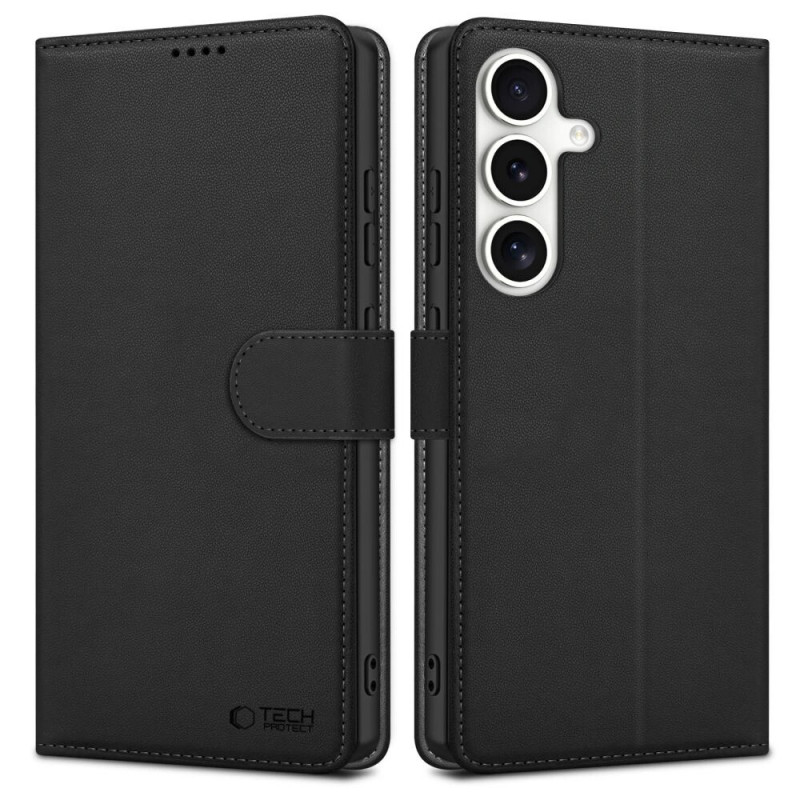 Etui portfel Tech-Protect do Samsung Galaxy S25, czarny