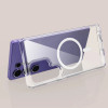Etui Tech-Protect Flexair Hybrid MagSafe do Samsung Galaxy S25 Ultra, przezroczyste