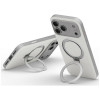 UNIQ Elix Case for Apple iPhone 18 Pro Max / 17 Pro Max, 360 Rotating Kickstand, jasnoszary