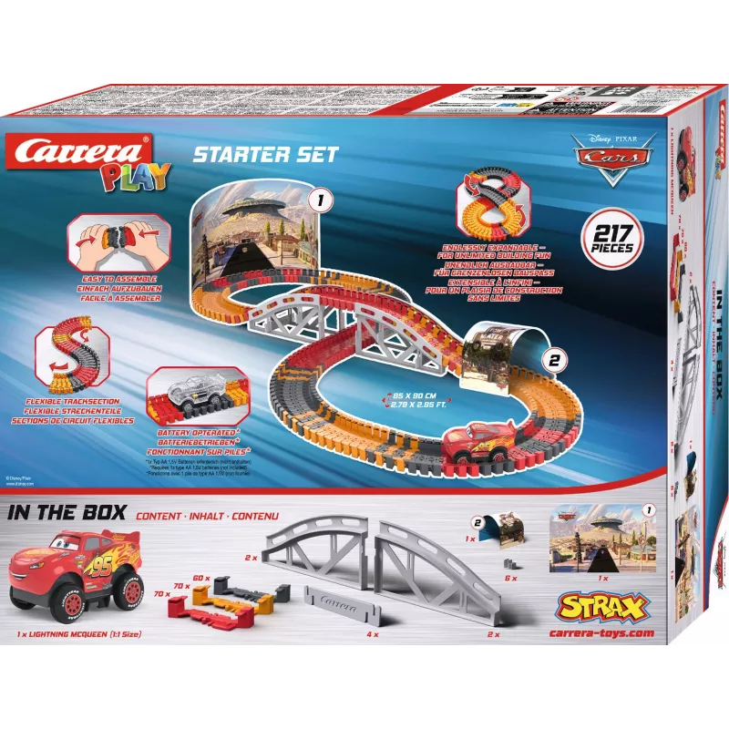 Carrera STRAX Disney Pixar Cars zestaw startowy (16161000)