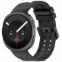 Tech-Protect pasek silikonowy Air do Samsung Galaxy Watch 8 / 9 / Classic 40 / 44 / 46 mm, czarny