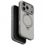 UNIQ Elix Case for Apple iPhone 18 Pro / 17 Pro, 360 Rotating Kickstand, jasnoszary
