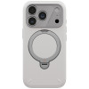 UNIQ Elix Case for Apple iPhone 18 Pro / 17 Pro, 360 Rotating Kickstand, jasnoszary