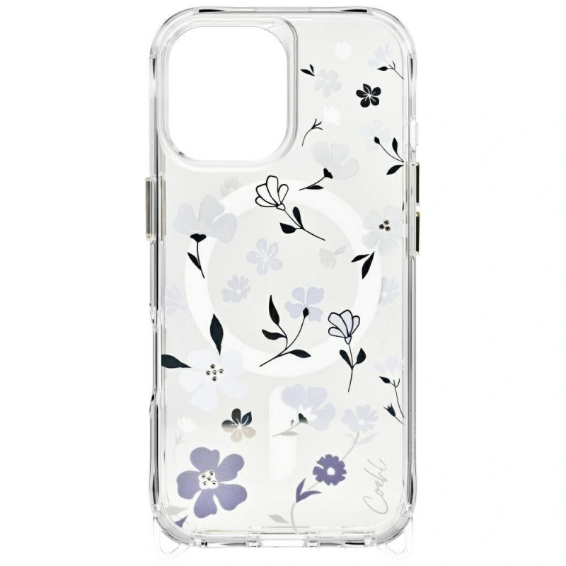 UNIQ Coehl Amara Case do Apple iPhone 17, ładowanie magnetyczne, liliowy