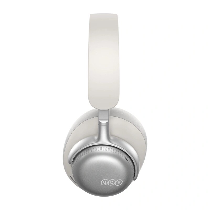 QCY H6 Ultra bezprzewodowe słuchawki nauszne, adaptacyjna ANC, Bluetooth 6.0, biały