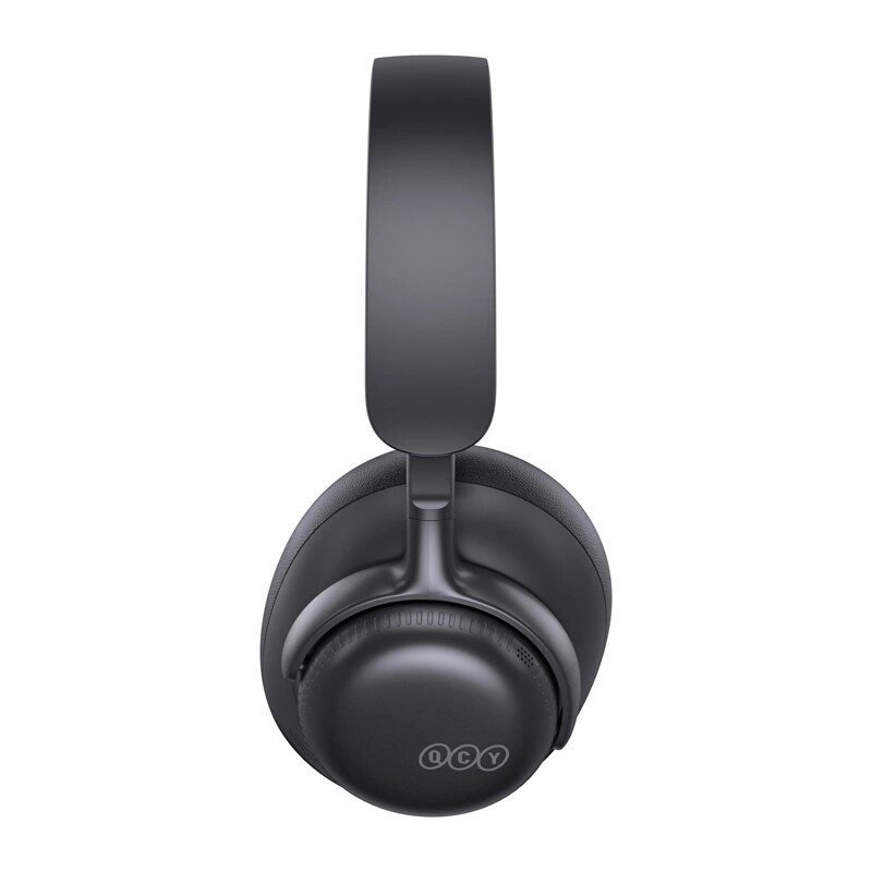 Bezprzewodowe słuchawki nauszne QCY H6 Ultra, adaptacyjna ANC, Bluetooth 6.0, czarne