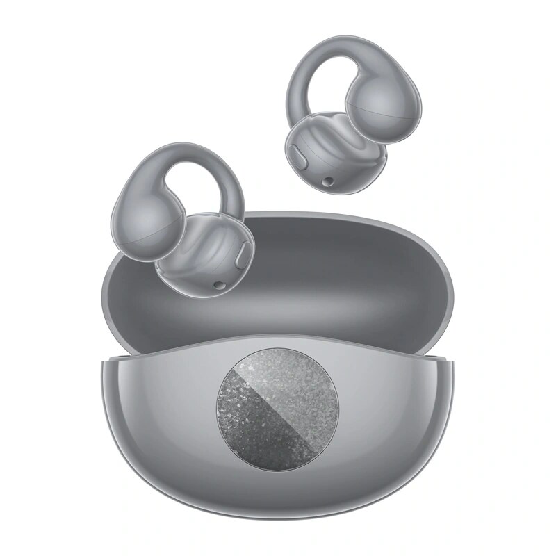 QCY Crossky C50i bezprzewodowe słuchawki otwarte, Bluetooth 6.0, szare