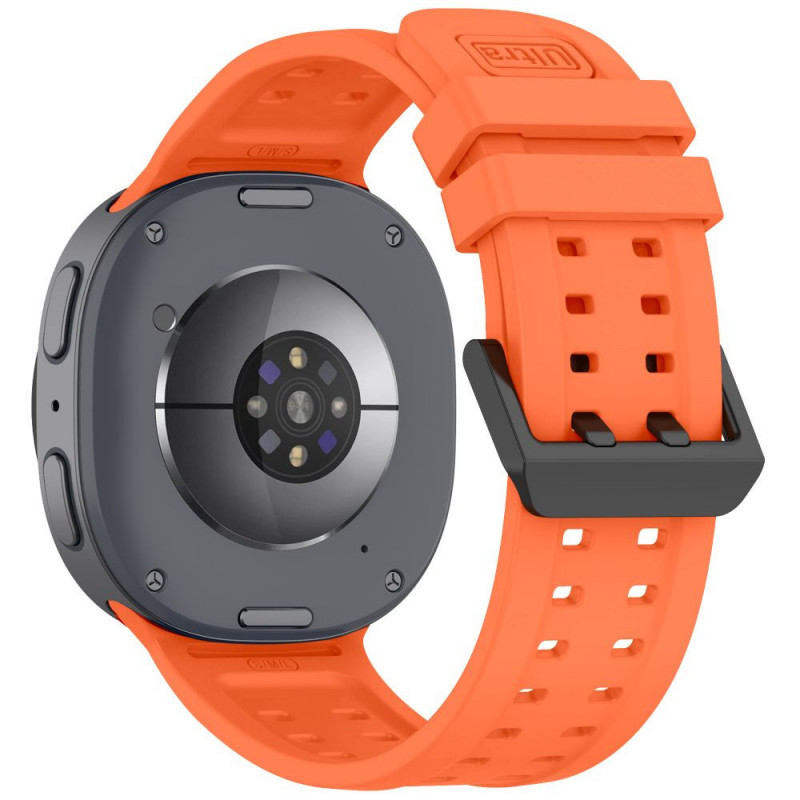 Pasek silikonowy Tech-Protect Silicone Air do Samsung Galaxy Watch 8 / 9 / Classic 40 / 44 / 46 mm, Tangerine Orange