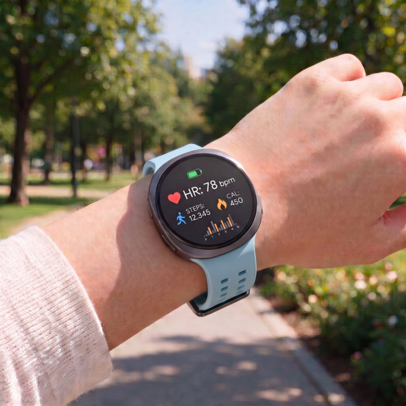 Tech-Protect pasek silikonowy Air do Samsung Galaxy Watch 8 / 9 / Classic 40 / 44 / 46 mm, Baby Blue