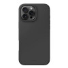 Etui UNIQ Lino Hue do Apple iPhone 16 Pro, ładowanie Magclick, szary węgiel