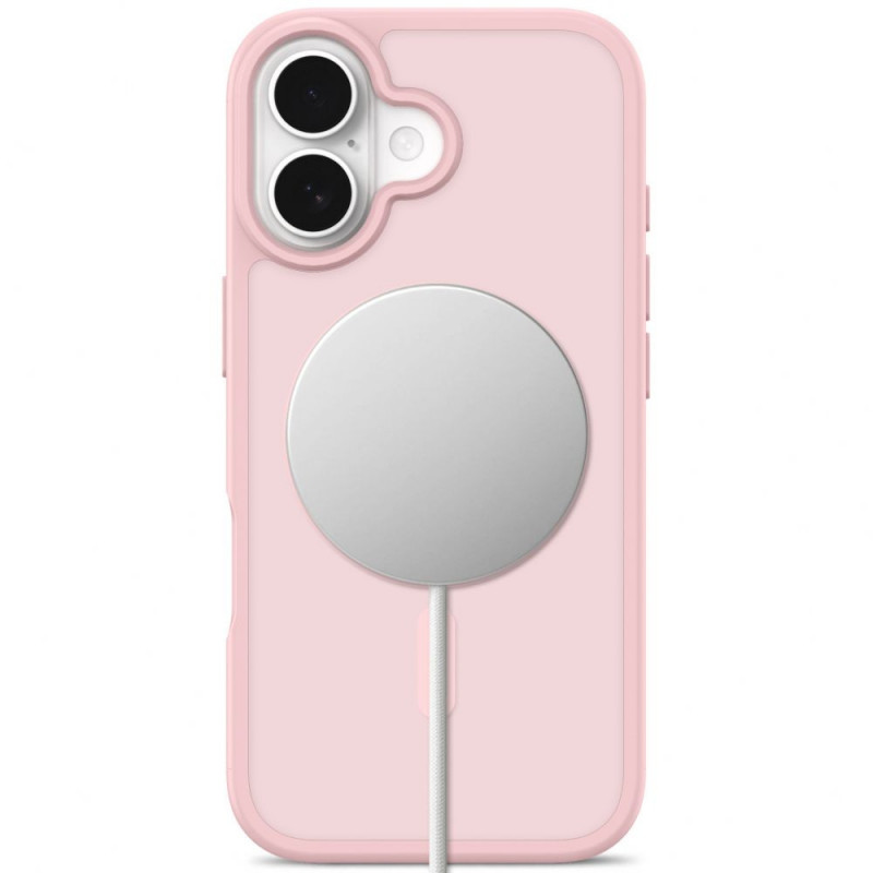 Etui Tech-Protect BasicMag MagSafe do Apple iPhone 17, matowy róż