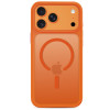 Tech-Protect Magmat MagSafe CC etui na Apple iPhone 17 Pro Max / 18 Pro Max, Matte Cosmic Orange