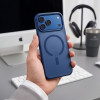 Etui Tech-Protect Magmat MagSafe CC do Apple iPhone 17 Pro / 18 Pro, matowe głęboki błękit