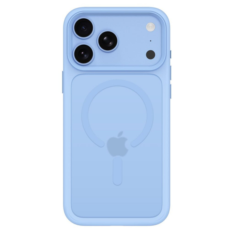 Etui Tech-Protect Magmat MagSafe CC do Apple iPhone 17 Pro / 18 Pro, matowe jasnoniebieskie