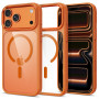 Etui Tech-Protect Magmat MagSafe CC do Apple iPhone 17 Pro / 18 Pro, Cosmic Orange / przezroczyste