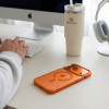 Etui Tech-Protect Magmat MagSafe CC do Apple iPhone 17 Pro / 18 Pro, Cosmic Orange / przezroczyste