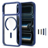 Etui Tech-Protect Magmat MagSafe CC do Apple iPhone 17 Pro / 18 Pro, Deep Blue / clear