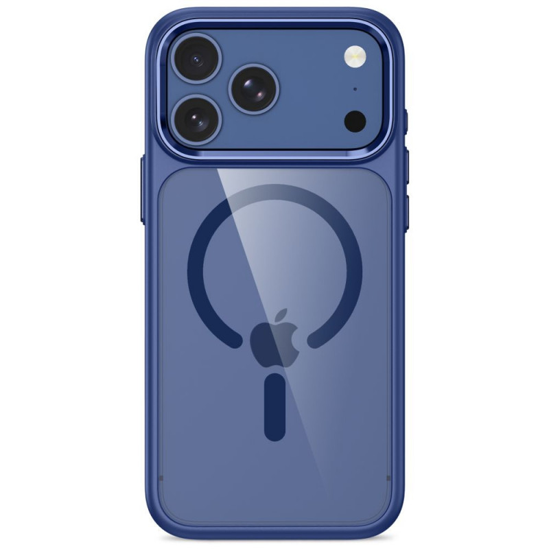 Etui Tech-Protect Magmat MagSafe CC do Apple iPhone 17 Pro / 18 Pro, Deep Blue / clear