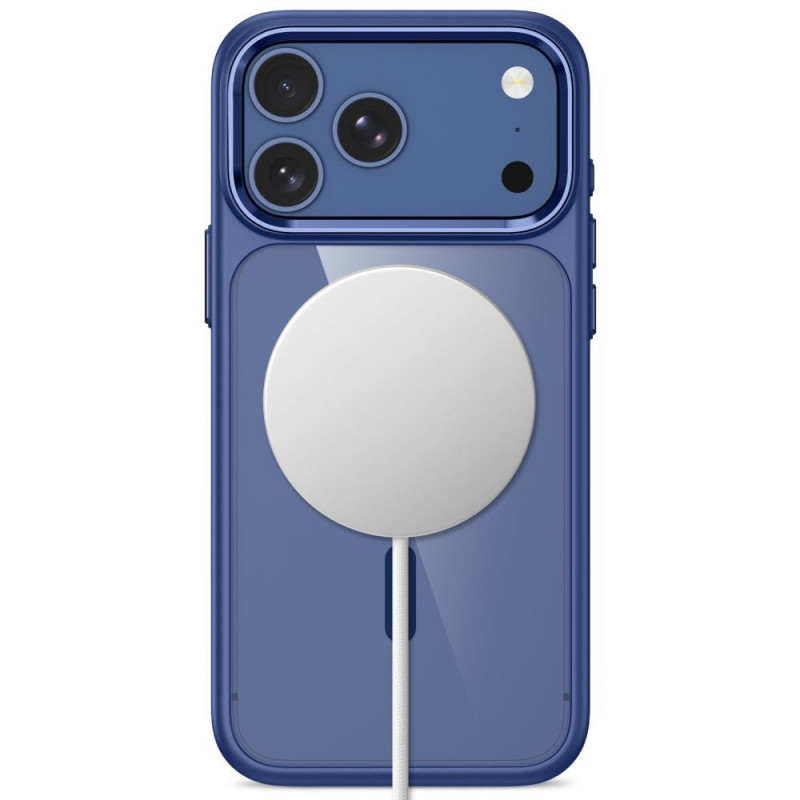 Etui Tech-Protect Magmat MagSafe CC do Apple iPhone 17 Pro / 18 Pro, Deep Blue / clear