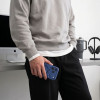 Etui Tech-Protect Magmat MagSafe CC do Apple iPhone 17 Pro / 18 Pro, Deep Blue / clear