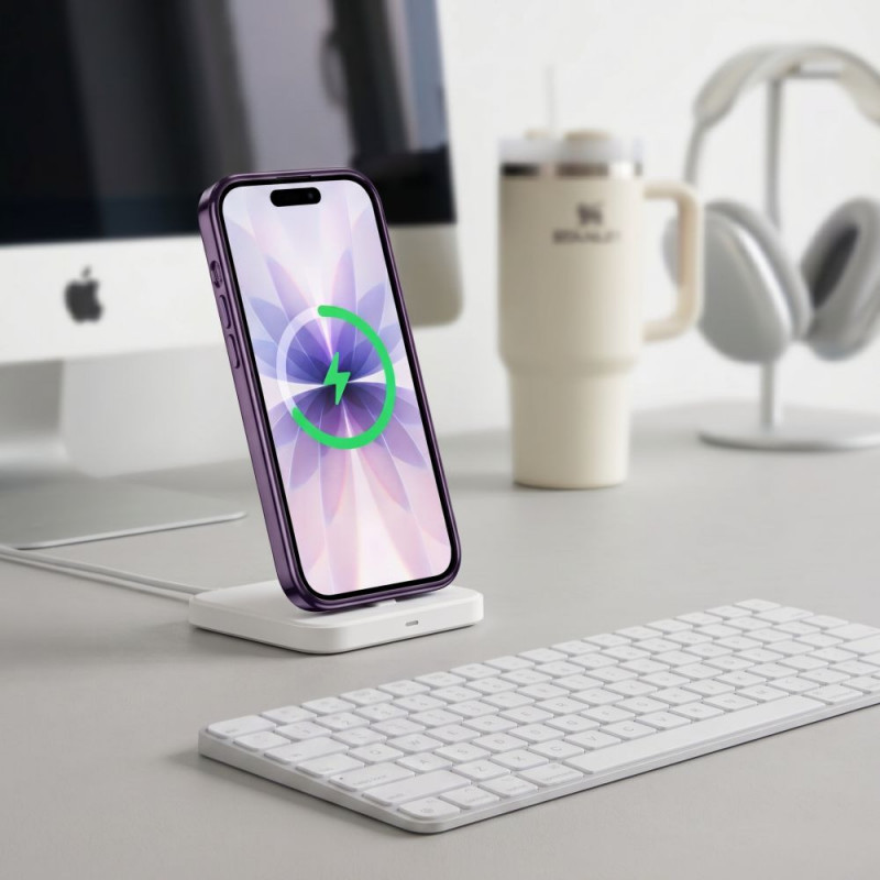 Etui Tech-Protect MagFlex MagSafe do Apple iPhone 17, Shiny Lavender