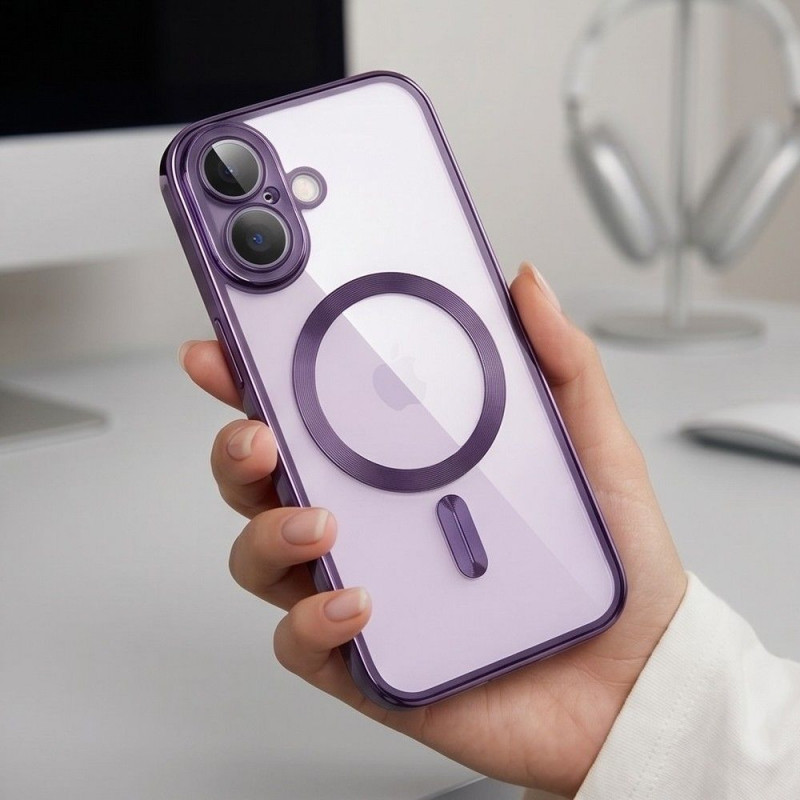 Etui Tech-Protect MagFlex MagSafe do Apple iPhone 17, Shiny Lavender