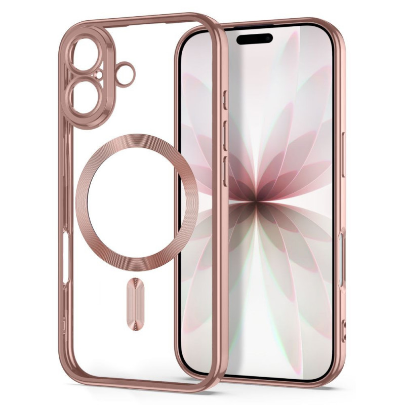 Etui Tech-Protect MagFlex MagSafe do Apple iPhone 17, Shiny Rose Gold