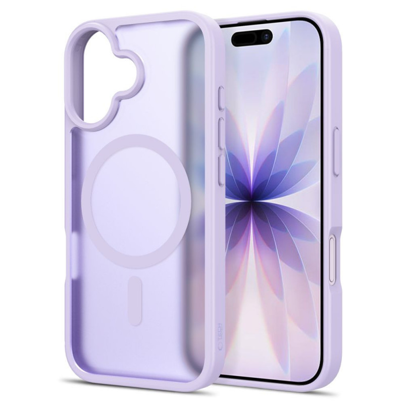 Etui Tech-Protect BasicMag MagSafe dla Apple iPhone 17, matowe lawendowe