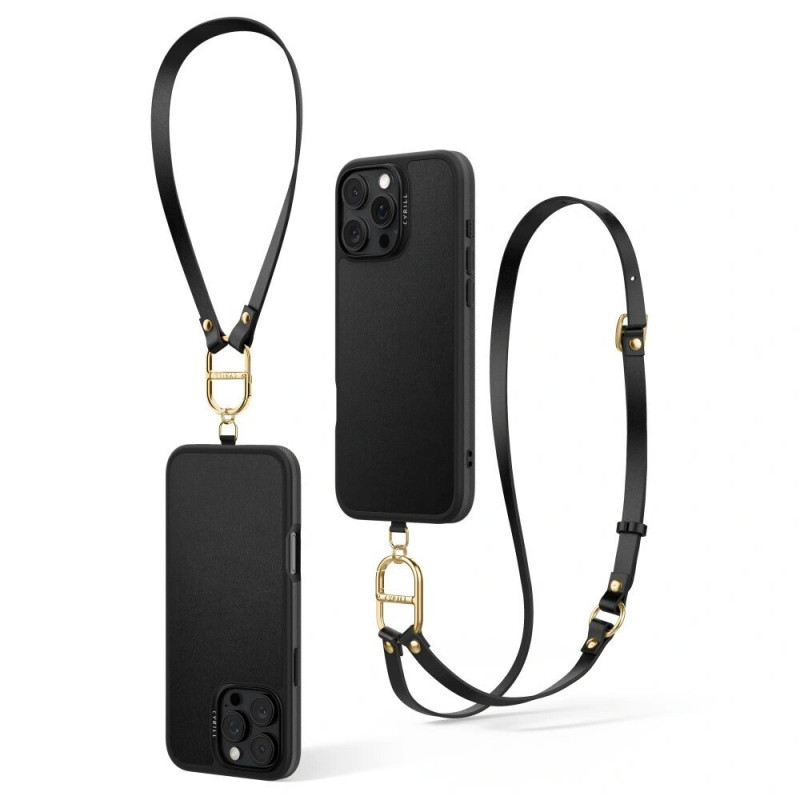 Spigen Cyrill Kajuk Classic Charm Mag etui MagSafe do Apple iPhone 16 Pro, czarny