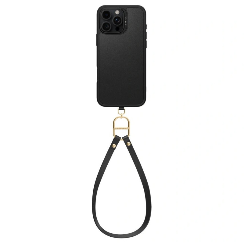 Spigen Cyrill Kajuk Classic Charm Mag etui MagSafe do Apple iPhone 16 Pro, czarny